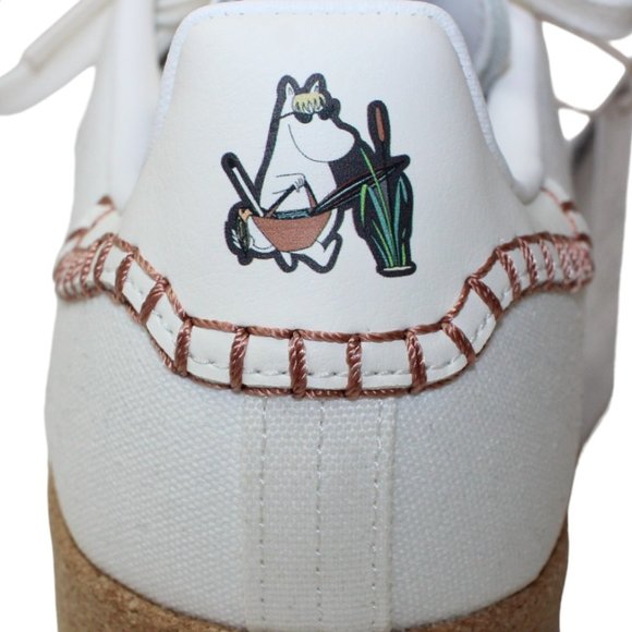 Adidas Stan Smith X-Moomin Canvas Leather Cork Women's 8.5 NEW!   ID6646 - Picture 6 of 12